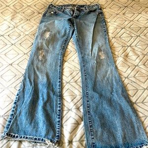 Vintage distressed Silver jeans